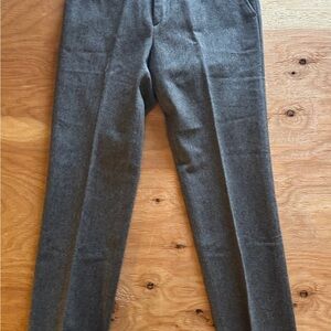 Men's Jack Spade Heavy Wool Tweed Gray Pants
